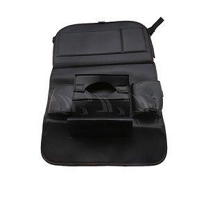 Túi lưng ghế da màu đen