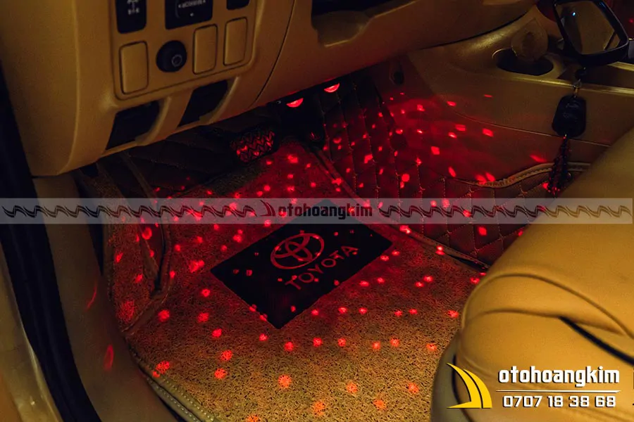 LED Nội Thất Cho Toyota Fortuner - Ảnh 8