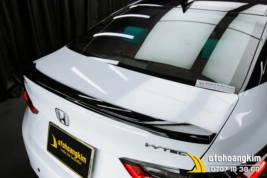 Wrap Màu Trắng Diamond Crystal Cho Honda City - Ảnh 5