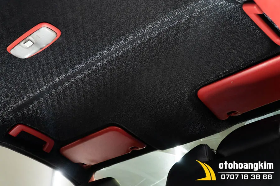 Bọc Trần Da 8D Màu Đen Xe Ranger - Ảnh 4
