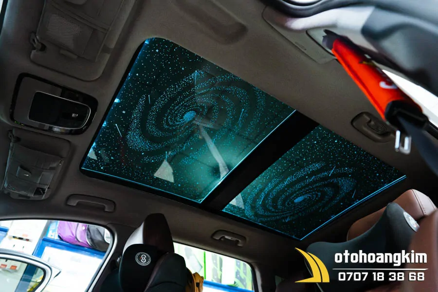 Led Trần Starlight UV Hyundai Santafe - Ảnh 4