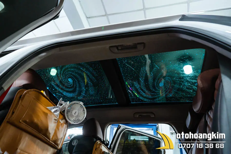 Led Trần Starlight UV Hyundai Santafe - Ảnh 3