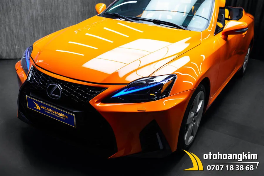 Lexus Sơn Mặt Ca Lăng Màu Đen - Ảnh 6