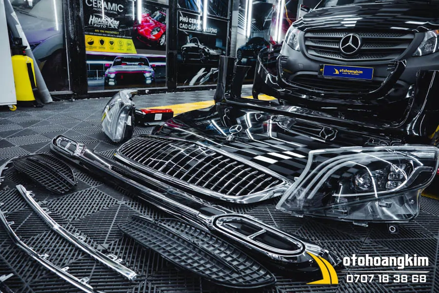 Body Kit Mercedes Hãng Vito Tourer Liền Capo - Ảnh 11