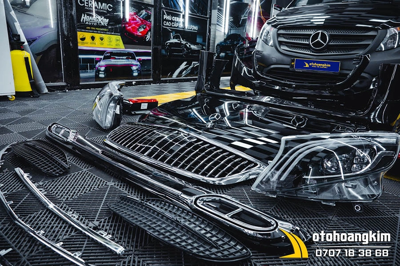 Body Kit Mercedes Hãng Vito Tourer Liền Capo