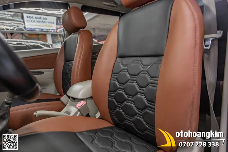Bọc Ghế Da Nappa King 6.0 Innova  - Ảnh 5
