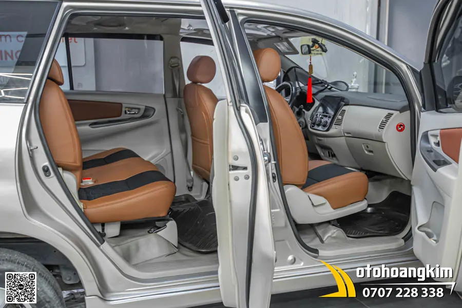Bọc Ghế Da Nappa King 6.0 Innova  - Ảnh 2