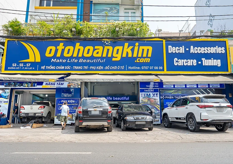 Các dịch vụ của Ô Tô Hoàng Kim