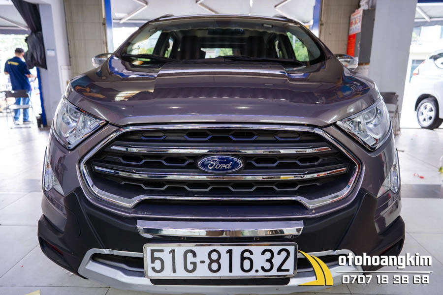Viền Đèn Trước Ford Ecosport Crom - Ảnh 1