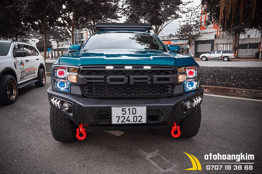 Độ Đèn Pha Nguyên Cụm Ford Ranger 2023 - Ảnh 1