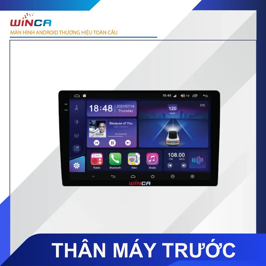 Màn hình android Winca S170+ QLED 2K 9 inch - Ảnh 2