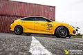 Dán đổi màu Candy vàng Honda Civic - ảnh 1