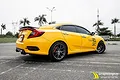 Dán đổi màu Candy vàng Honda Civic - ảnh 3