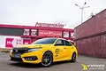 Dán đổi màu Candy vàng Honda Civic - ảnh 2