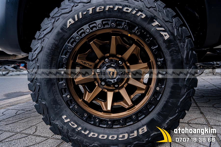 Độ mâm Ford Ranger - Ảnh 1