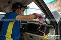 Vệ sinh nội thất xe Ford Transit - ảnh 1