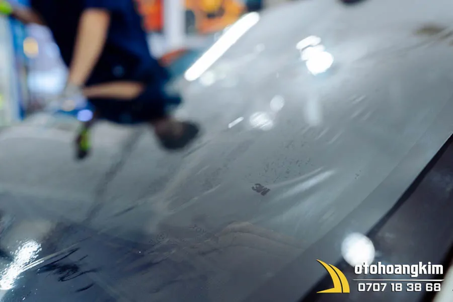 Dán phim cách nhiệt 3M kính lái IR50 Toyota Vios 2019 - Ảnh 3