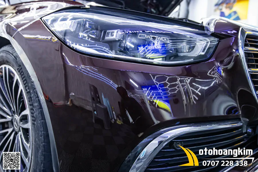 Dán PPF Protek Xe Mercedes S450  - Ảnh 3