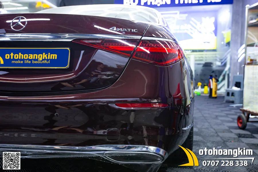 Dán PPF Protek Xe Mercedes S450  - Ảnh 7