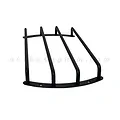 Ốp loa sắt vuông 10 inch đen 4 sọc - ảnh 2