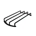 Ốp loa sắt vuông 10 inch đen 4 sọc - ảnh 1