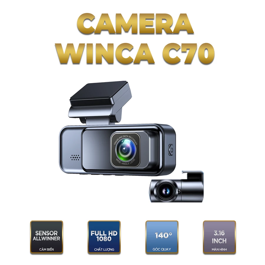 Camera hành trình Winca C70  - Ảnh 1