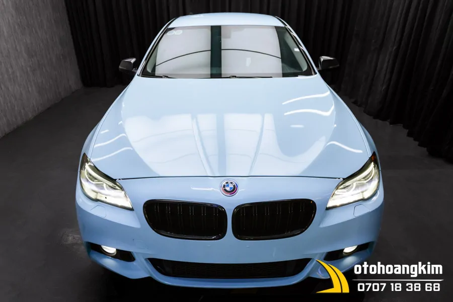 Dán Đổi Màu Candy Xanh Nhạt Xe Bmw - Ảnh 2