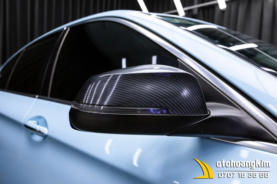 Dán Đổi Màu Candy Xanh Nhạt Xe Bmw - Ảnh 13