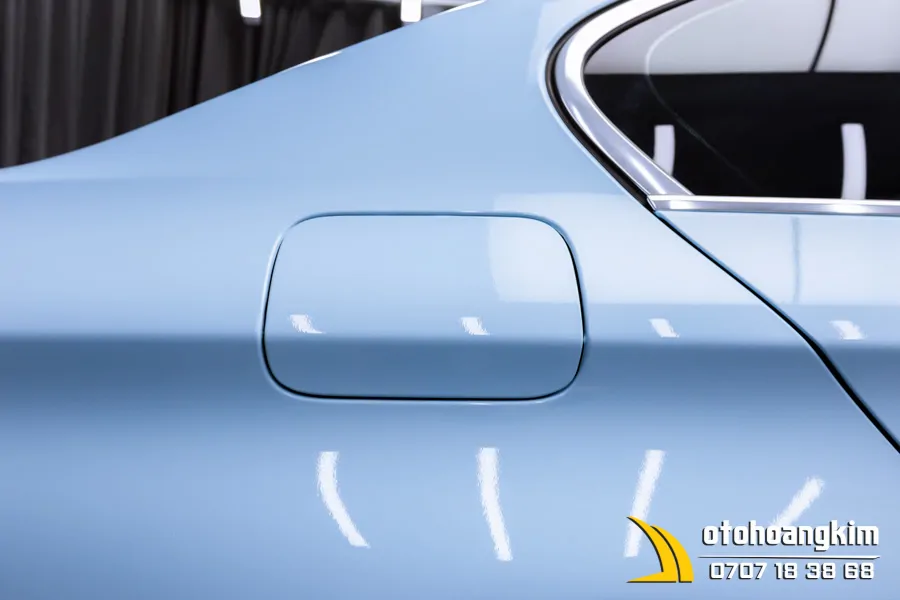 Dán Đổi Màu Candy Xanh Nhạt Xe Bmw - Ảnh 16