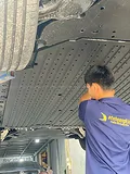 Ốp bảo vệ pin VF8 thép mạ kẽm CATL  - ảnh 5