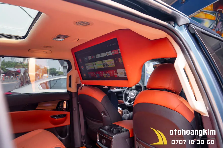 Tivi 29 Inch kết hợp FPT Play Box Cho Xe Kia Carnival 2022 - Ảnh 3