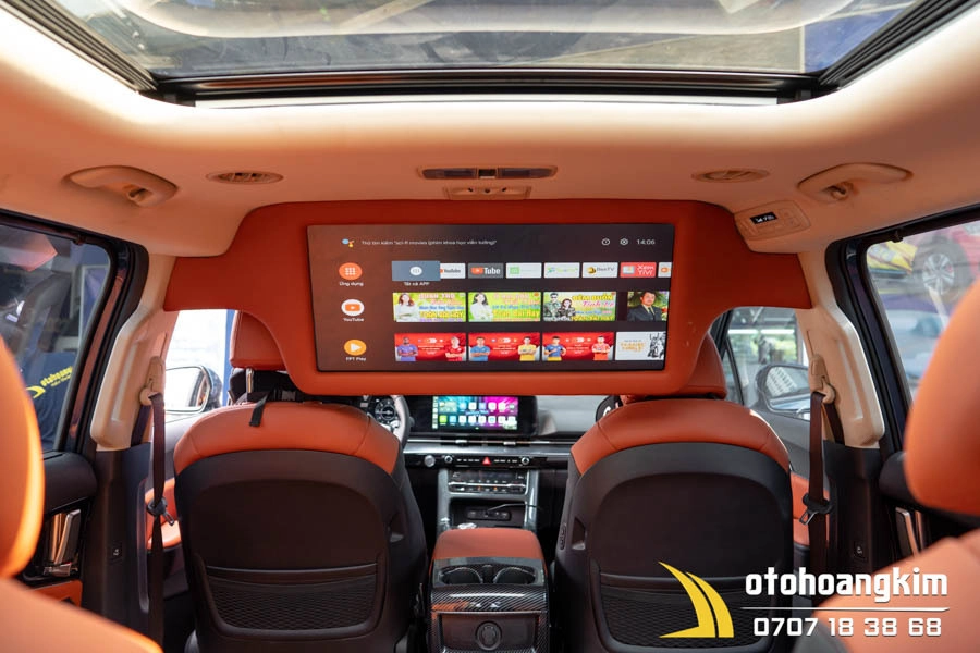 Tivi 29 Inch kết hợp FPT Play Box Cho Xe Kia Carnival 2022 - Ảnh 1