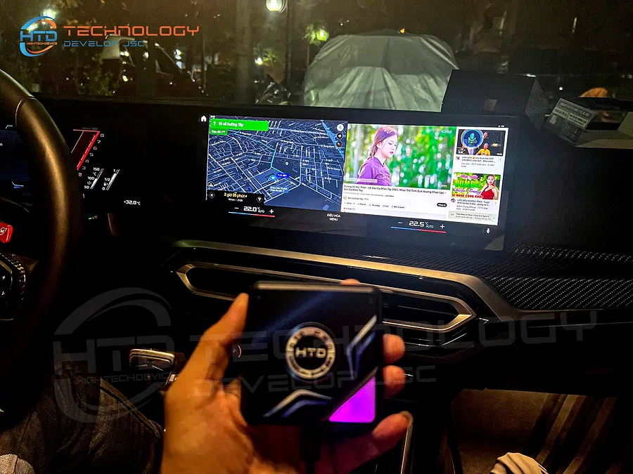 Android box HTD D10 PRO cho BMW 330i 2024 - Ảnh 8