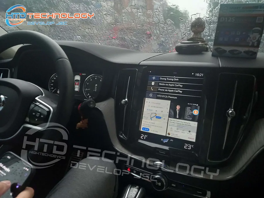 Android box HTD D12S Premium cho Volvo XC60 - Ảnh 6