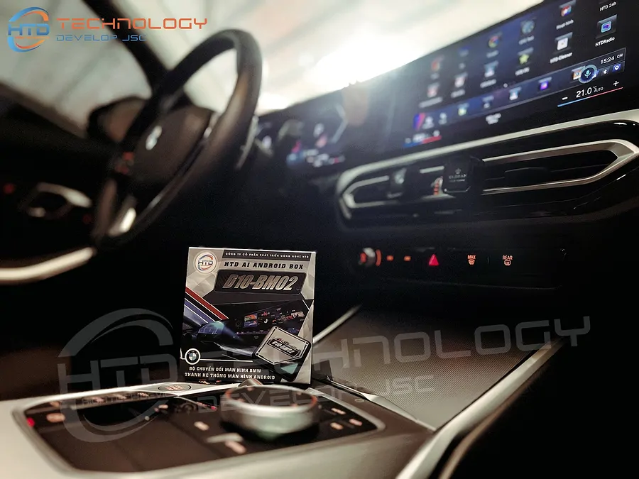 Android box HTD D10-BM02 cho BMW 320i - Ảnh 8