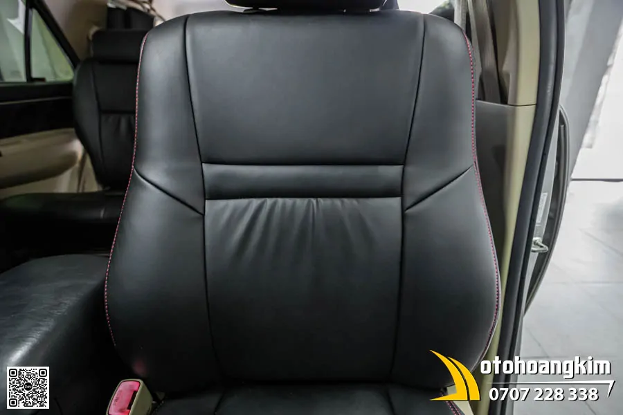 Bọc Áo Ghế Nappa King 6.0 Cho Xe Toyota Fortuner - Ảnh 4