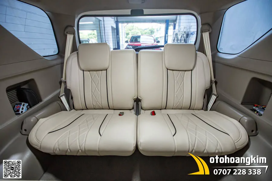 Bọc Áo Ghế Da Nappa King 7.0 Xe Fortuner  - Ảnh 2