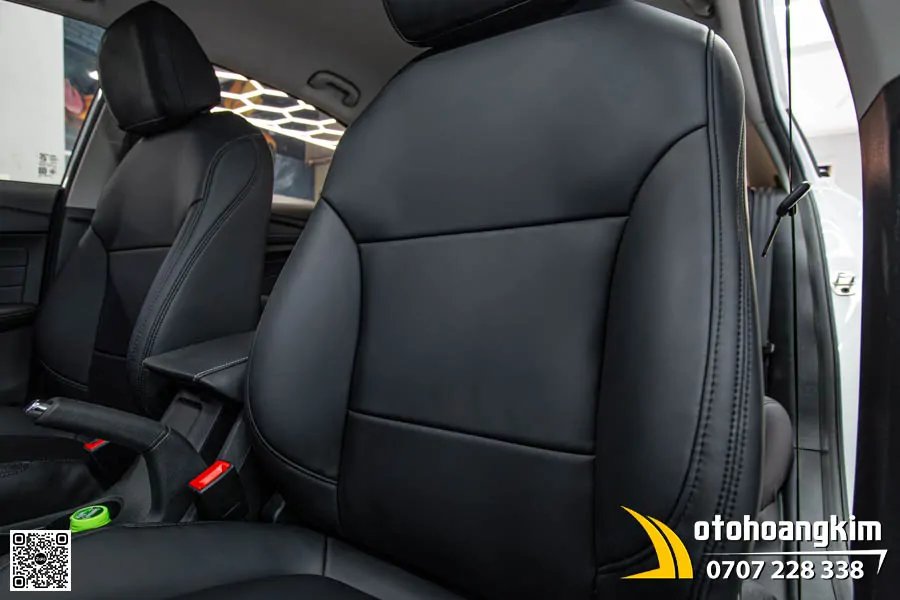 Bọc Áo Ghế Da Nappa King 6.0 Màu Đen Xe MG5  - Ảnh 5