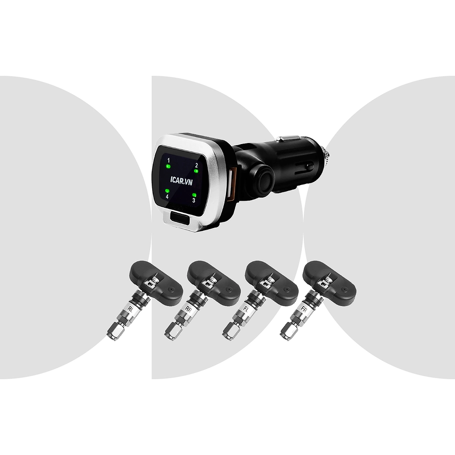 Cảm biến áp suất lốp Icar Ellisafe C33 cho ô tô - Ảnh 1