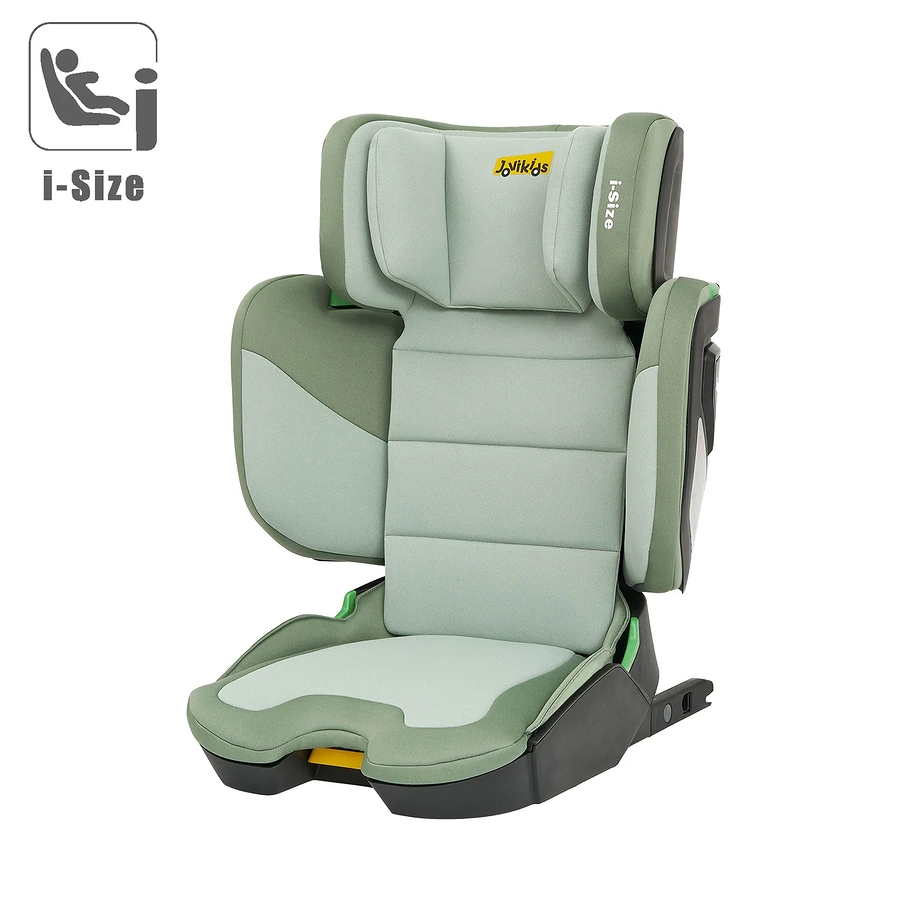 Ghế ngồi ô tô trẻ em Jovikids Rober màu xanh lá - Ảnh 1
