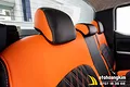 Bọc Ghế Da Simili Ford Ranger Màu Cam Đen - ảnh 8