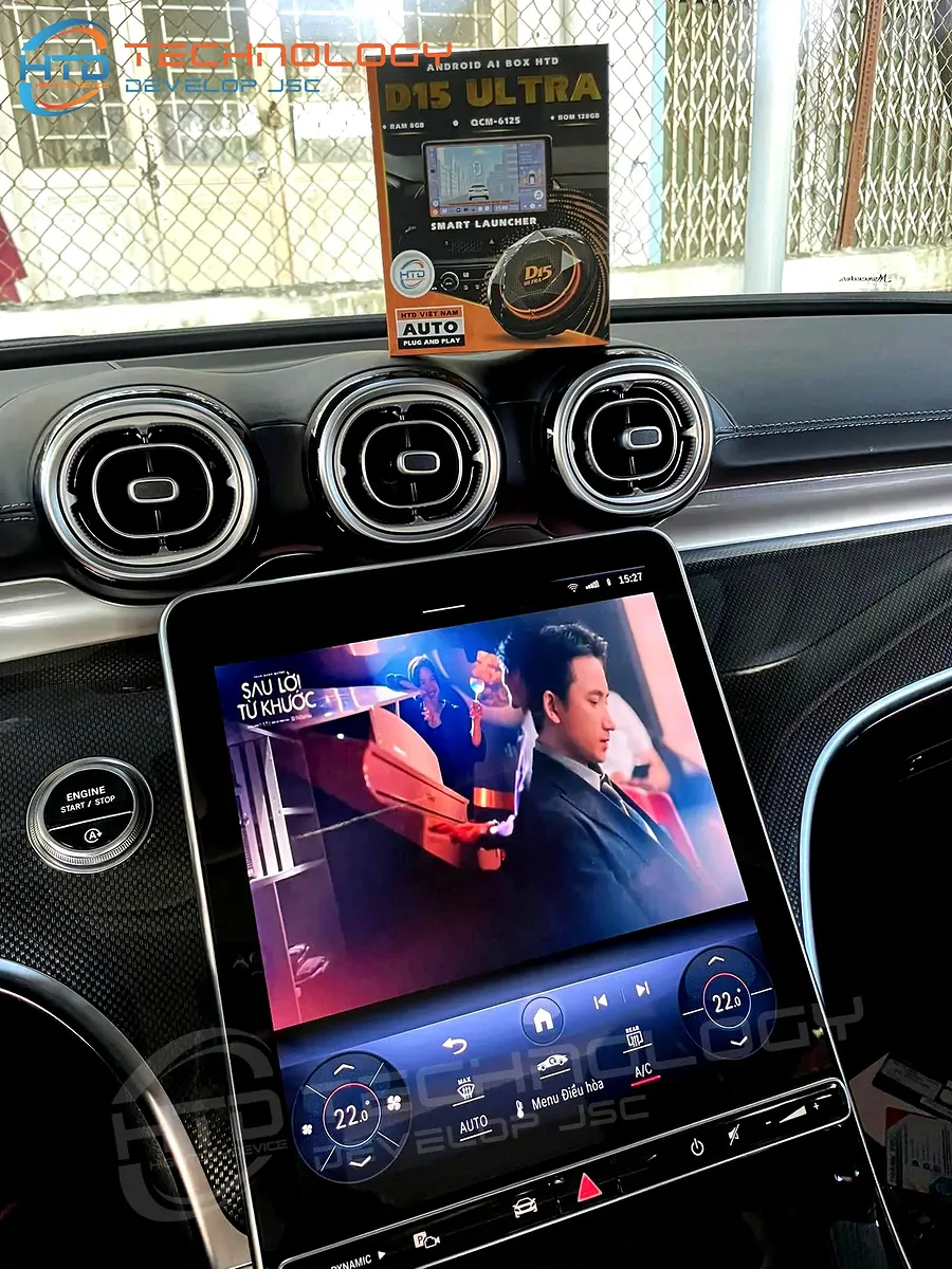 Android box HTD D15 Ultra cho Mercedes C300 - Ảnh 6