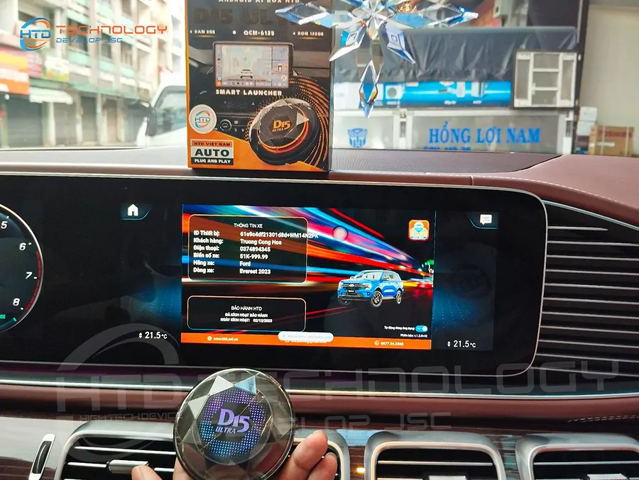 Android box HTD D15 Ultra cho Maybach GLS 600 2023 - Ảnh 5