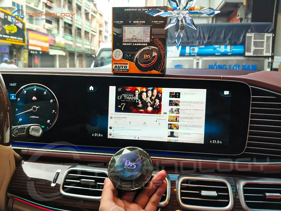 Android box HTD D15 Ultra cho Maybach GLS 600 2023 - Ảnh 7