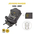 Ghế ngồi ô tô trẻ em Jovikids Ranger 360 màu xám - ảnh 2