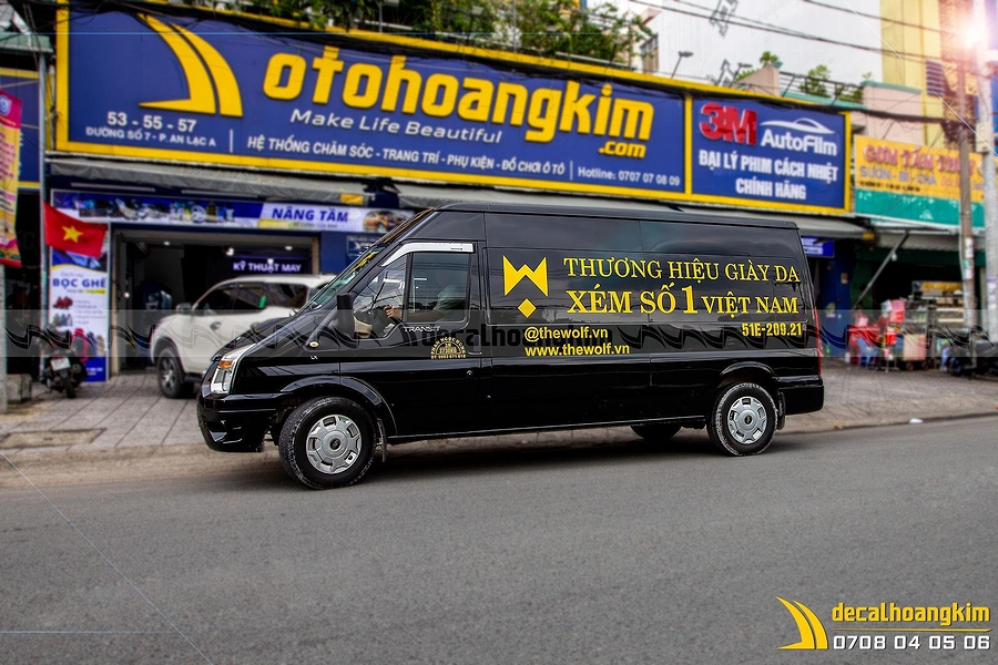 Dán Quảng Cáo Trên Xe Ô Tô -DQC301 - Ảnh 1