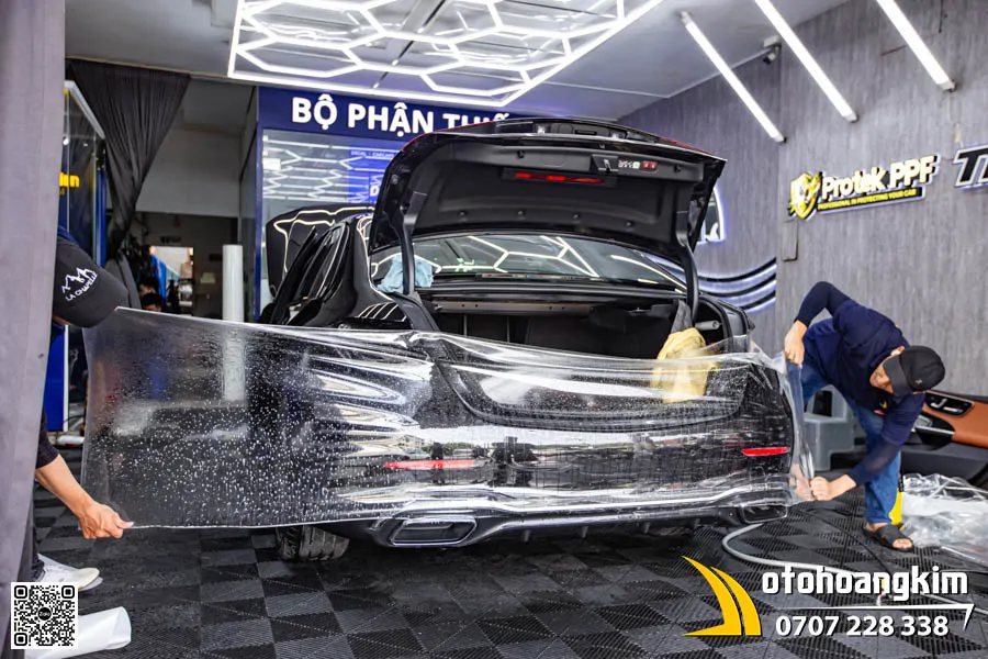 Dán PPF 3M Xe Mercedes C300  - Ảnh 6