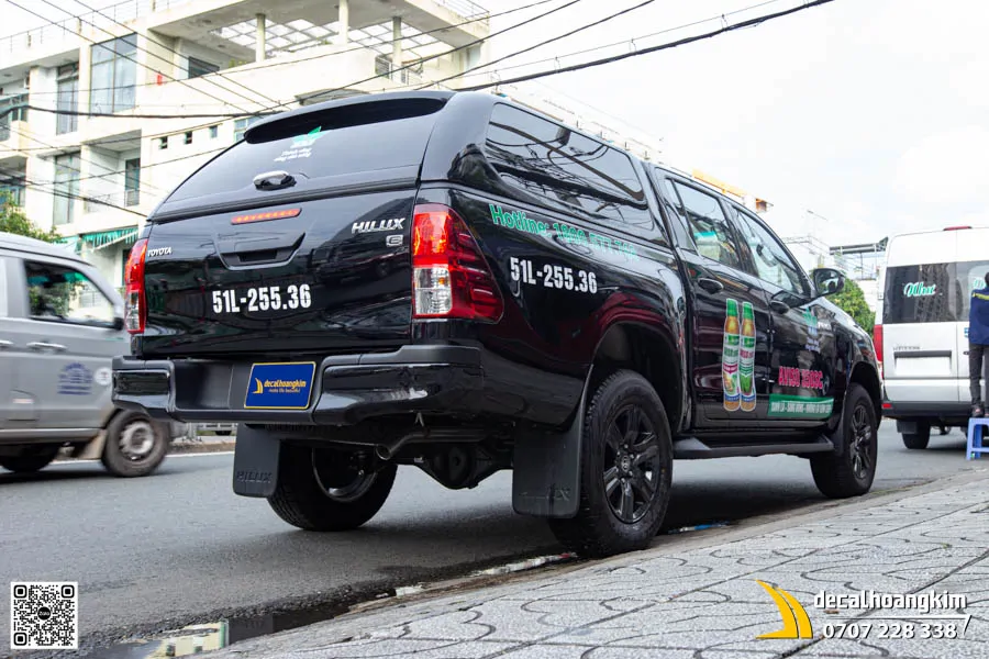 Tem Quảng Cáo Xe Bán Tải Hilux – Nông Dược H.A.I  - Ảnh 4