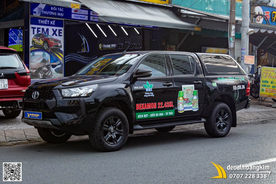 Tem Quảng Cáo Xe Bán Tải Hilux – Nông Dược H.A.I  - Ảnh 1