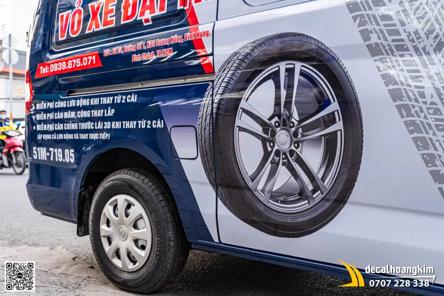 Tem Quảng Cáo Tera V8 Thiết Kế Theo Yêu Cầu – Vỏ Xe Đại Thắng  - Ảnh 5